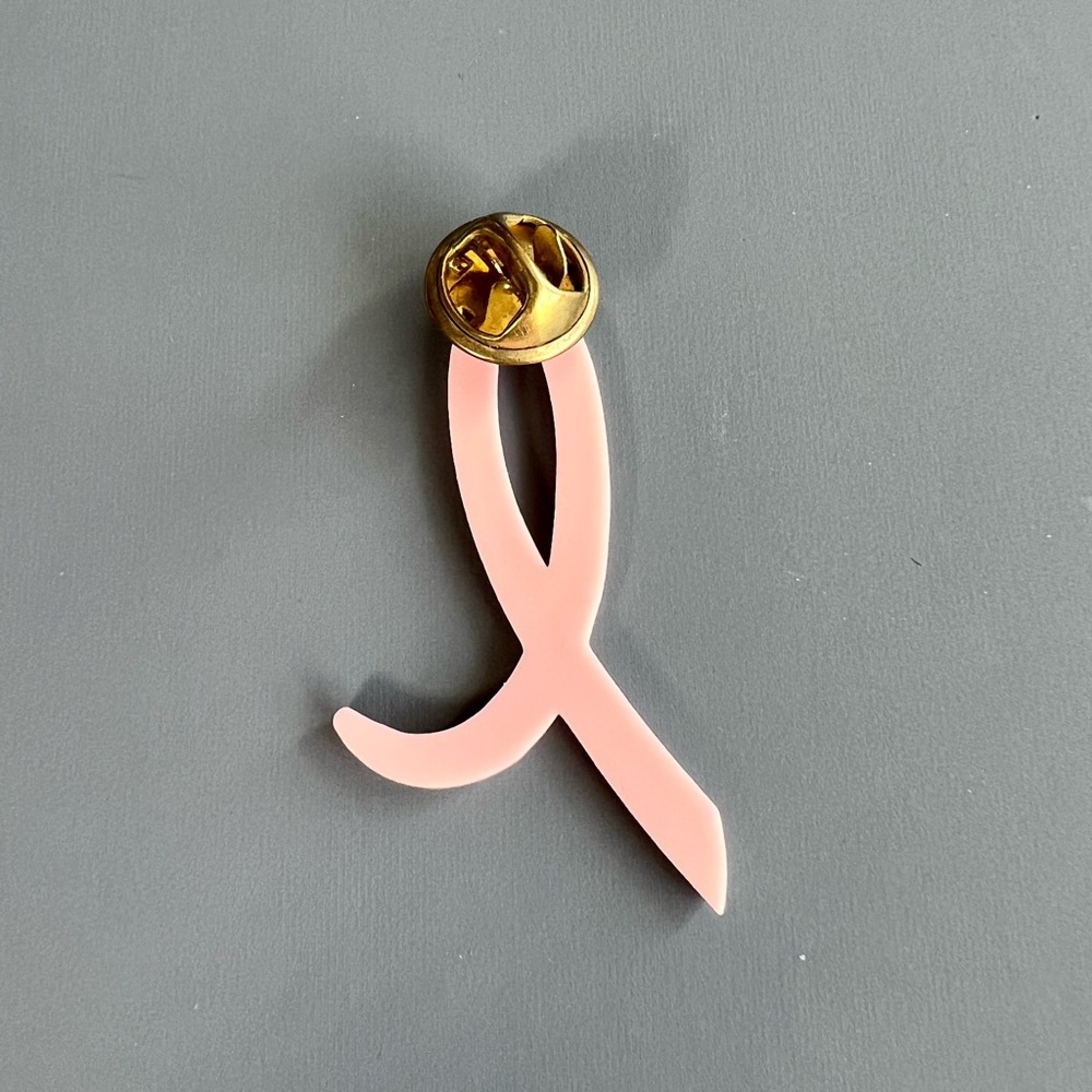 Breast Cancer Pink Tack Pins Set 4pc October Awareness Month Support Lapel - Picture 4 of 14
